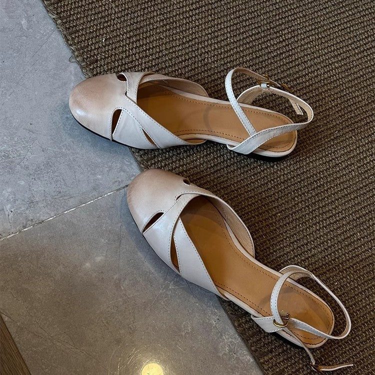 Damen Slingback Ballerinas mit elegantem Riemendesign und komfortabler Passform