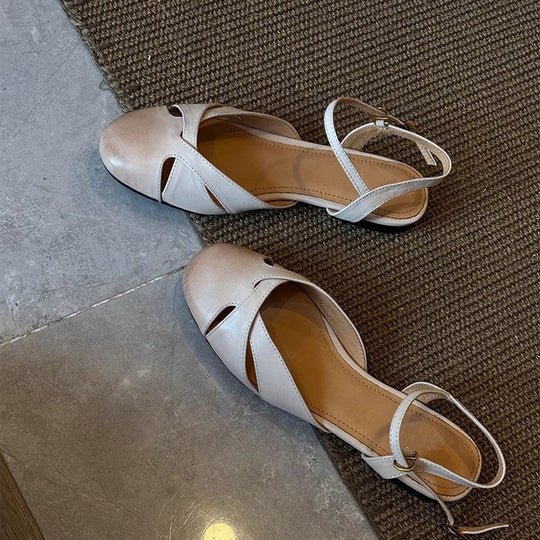 Damen Slingback Ballerinas mit elegantem Riemendesign und komfortabler Passform