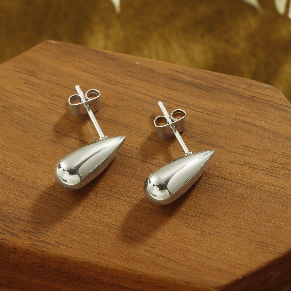 Damen elegante Ohrstecker mit raffiniertem Tropfen-Design Shop Nory