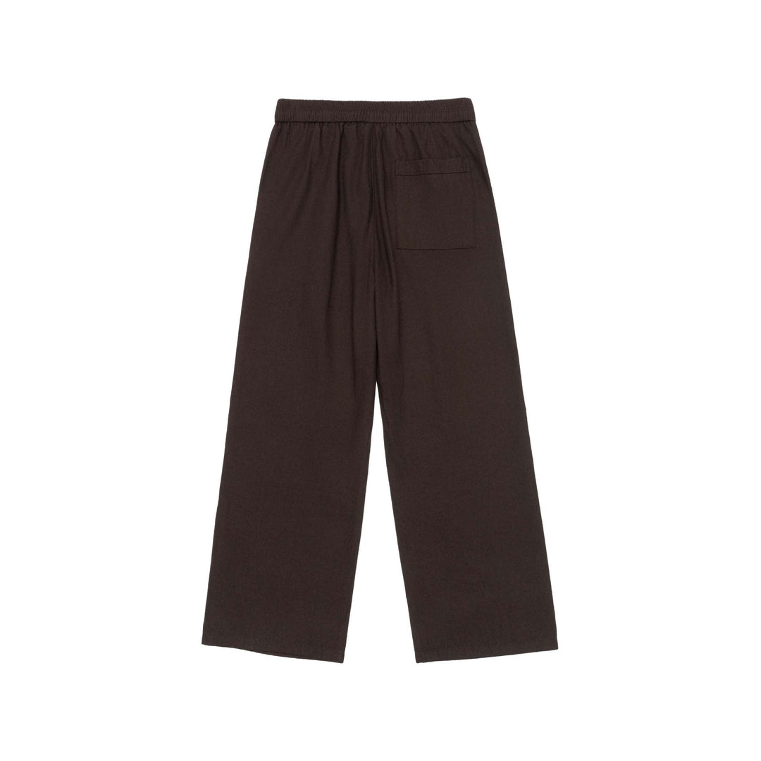 Damen Weite Culotte-Hose aus Baumwollmix mit elastischem Bund und Tunnelzug Shop Nory