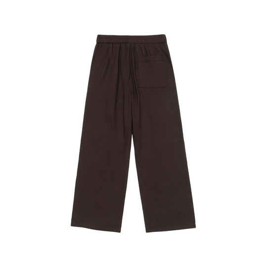 Damen Weite Culotte-Hose aus Baumwollmix mit elastischem Bund und Tunnelzug Shop Nory