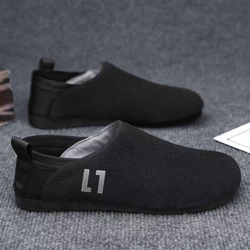Herren Leichter Slip-On-Freizeitschuh mit elastischem Fersenriegel und flexibler Gummilaufsohle Shop Nory