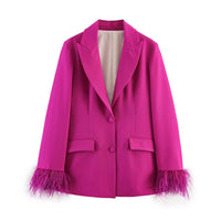 Violette Jacke