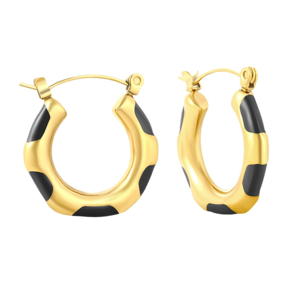 Damen moderne Creolen mit ausgefallenem Design Shop Nory