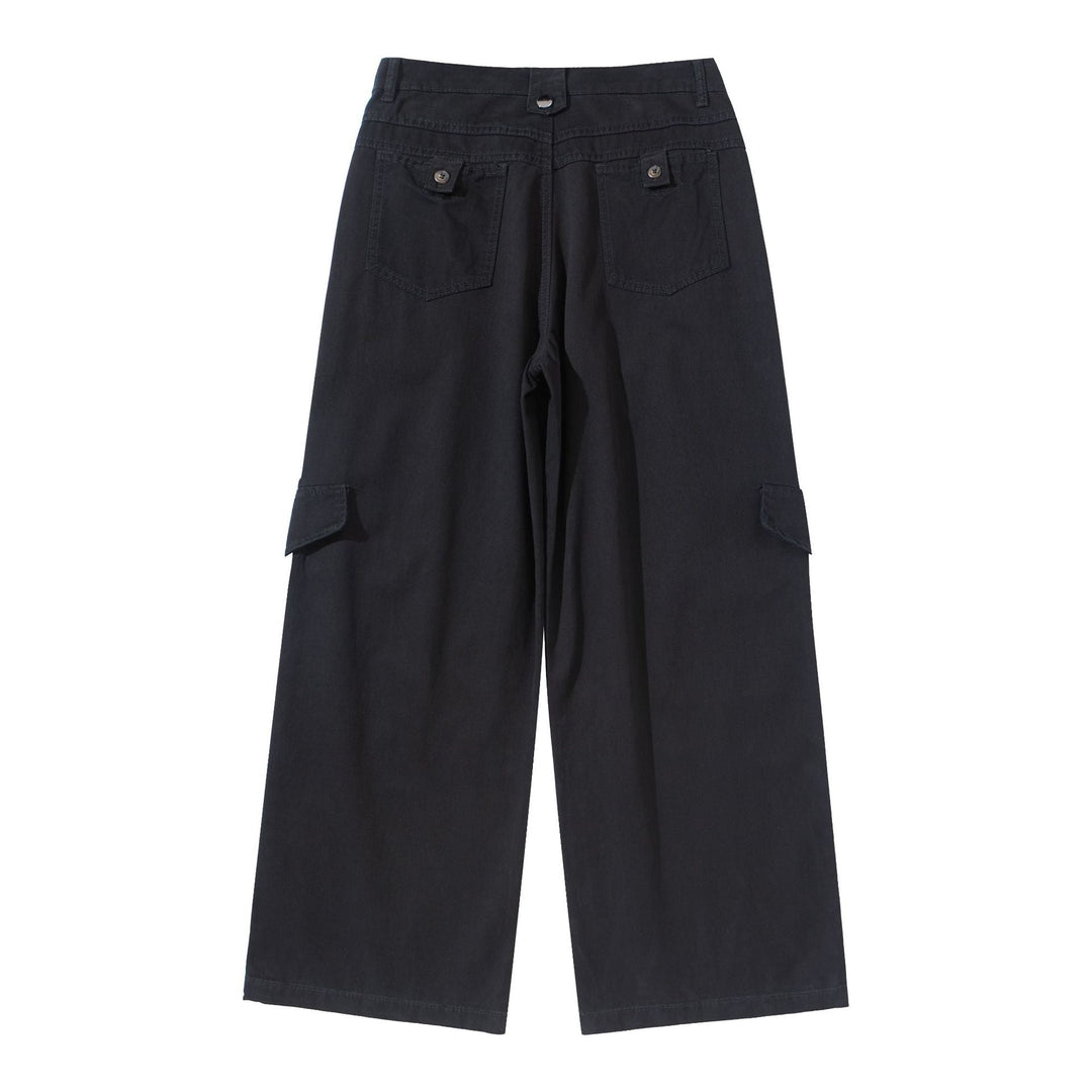 Damen Cargo‑Culotte mit hoher Taille, weitem Bein und Klappentaschen Shop Nory