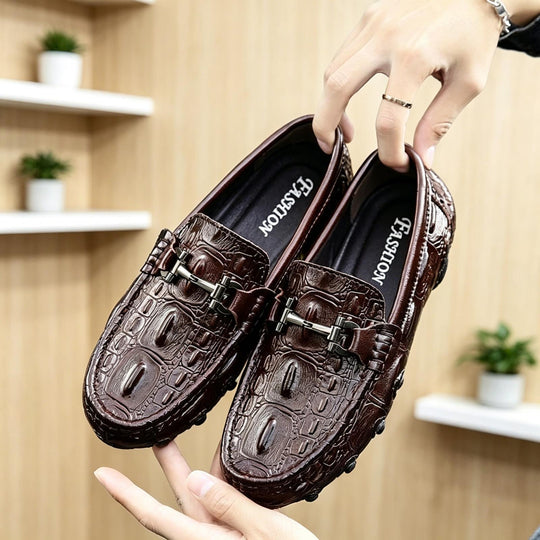 Herren Elegante Mokassins Shop Nory