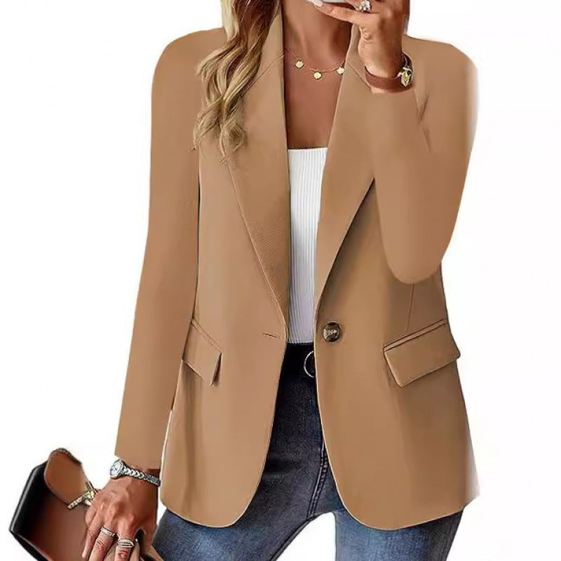 Damen Moderner Tailored Blazer mit elegante Knopfdetails