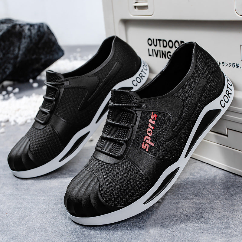 Herren Atmungsaktive Slip-On Freizeitsneaker mit verstärkter Zehenschutzkappe Shop Nory