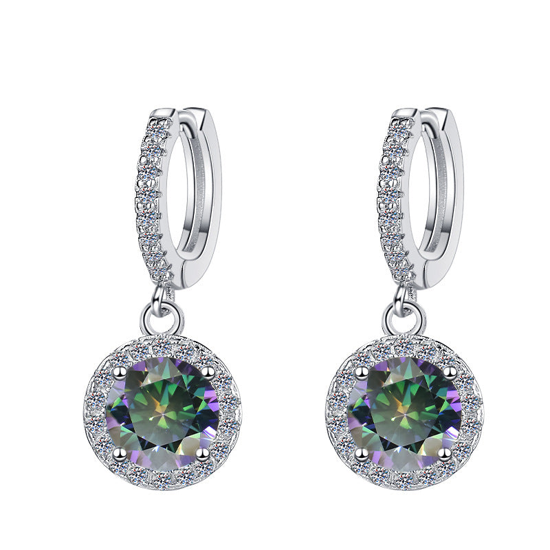 Damenohrringe mit funkelnden Kristallen und elegantem Clip-Design Shop Nory