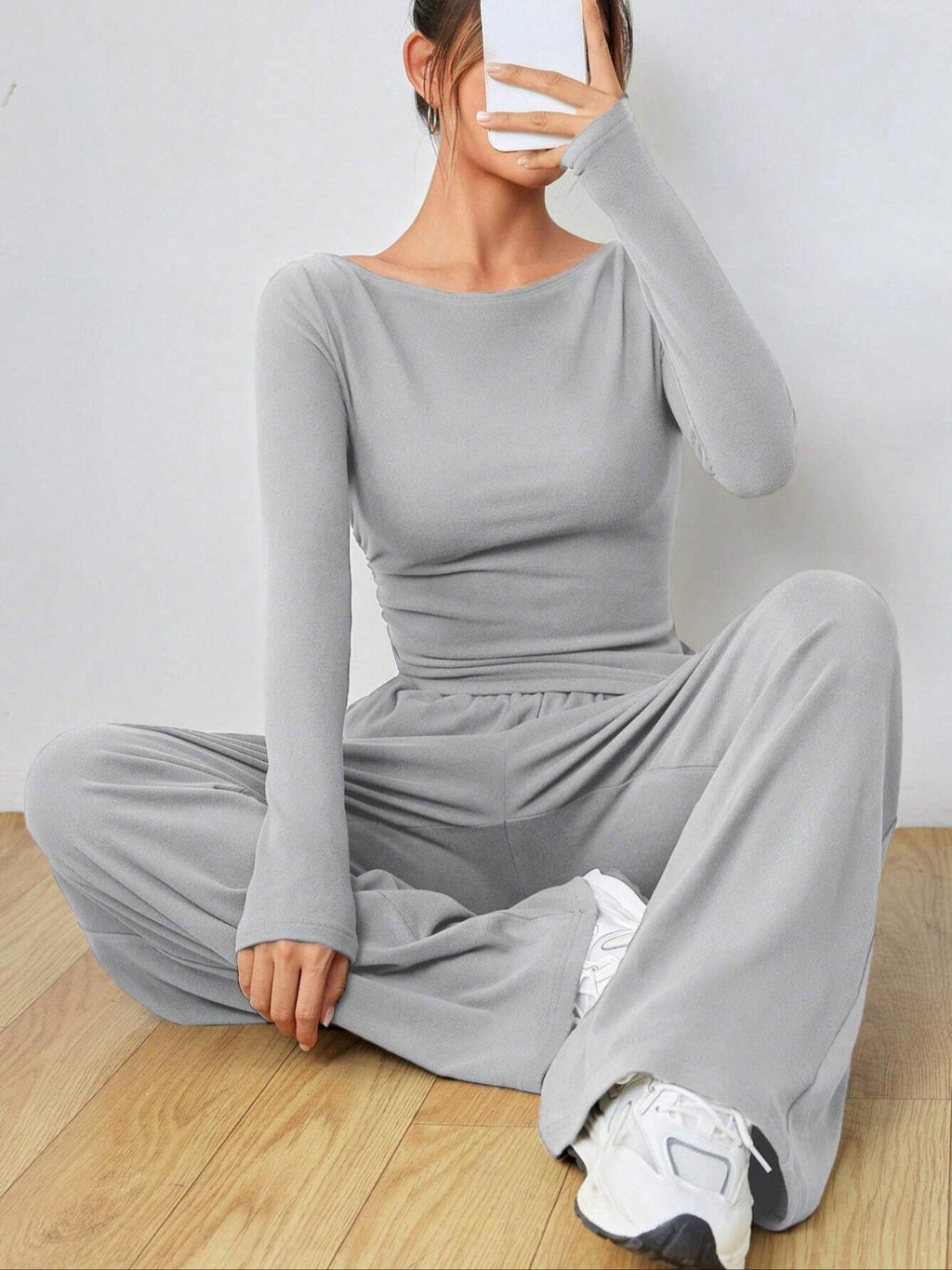 Damen Komfortables Lounge-Set