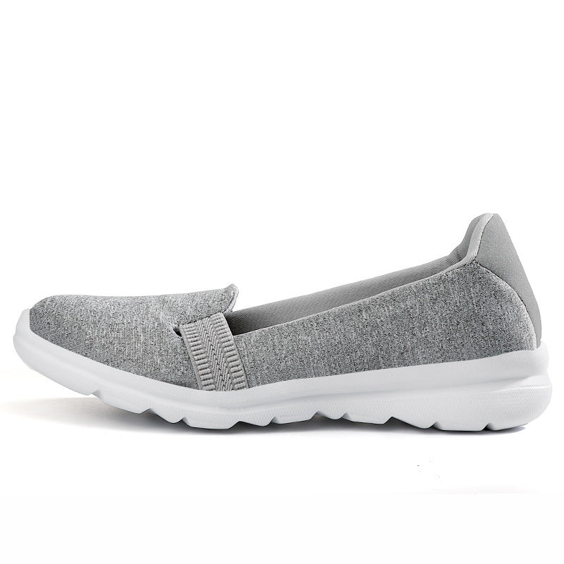 Damen Leichter Strick-Slipper mit elastischem Einstieg und gedämpfter Komfortsohle Shopy Nory