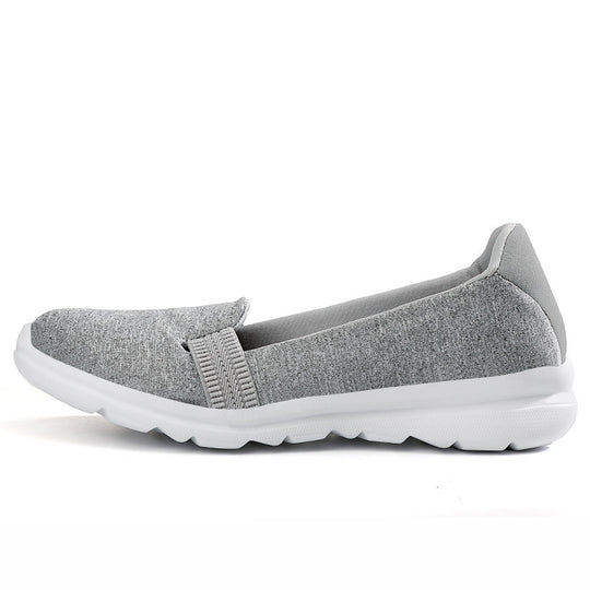 Damen Leichter Strick-Slipper mit elastischem Einstieg und gedämpfter Komfortsohle Shopy Nory
