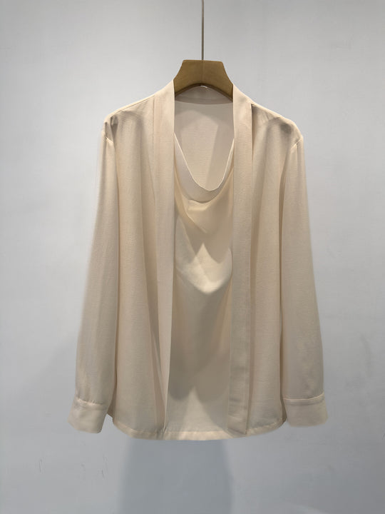 Damen Eleganter Drapierter Vordercardigan Shop Nory