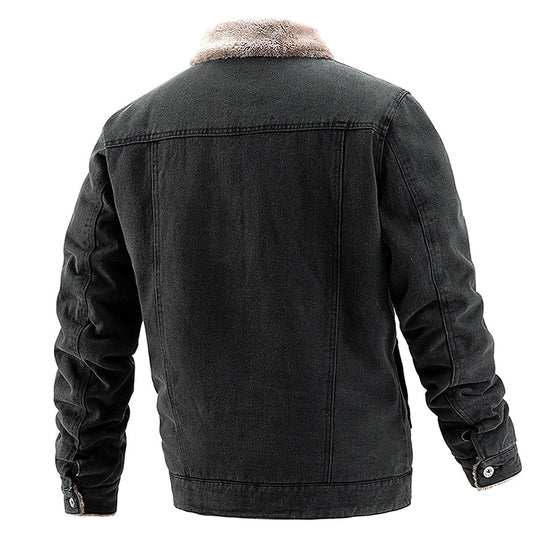 Herren Denimjacke mit Teddyfutter Shop Nory