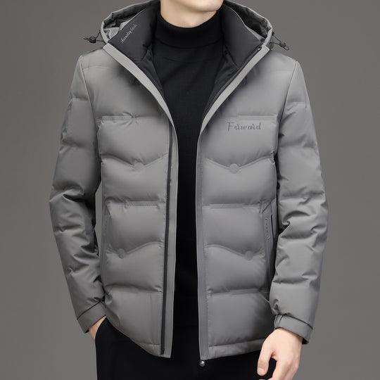 Herren Steppjacke mit Kapuze und schlanker Thermofütterung Shop Nory