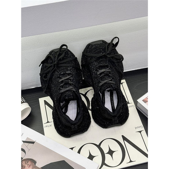 Damen Sportliche glitzernde Chunky-Sneaker mit gepolstertem Komfort Shop Nory