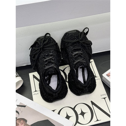 Damen Sportliche glitzernde Chunky-Sneaker mit gepolstertem Komfort Shop Nory
