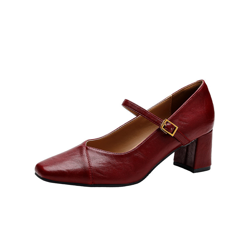 Damen elegante High-Heels mit anpassbarem Riemen