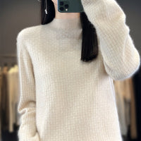 Petrol-Samt Beige