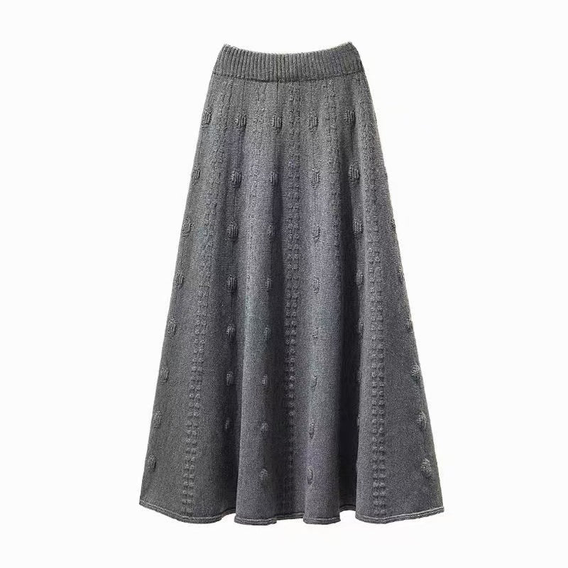 Damen Eleganter, schwingender Maxirock Shop Nory