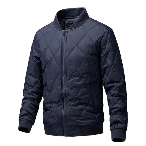 Herren Modische Steppjacke mit hohem Kragen Shop Nory