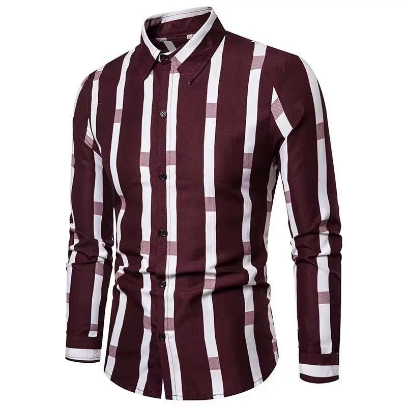 Herren Langarmhemd Shop Nory