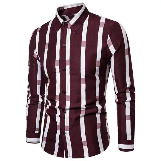 Herren Langarmhemd Shop Nory