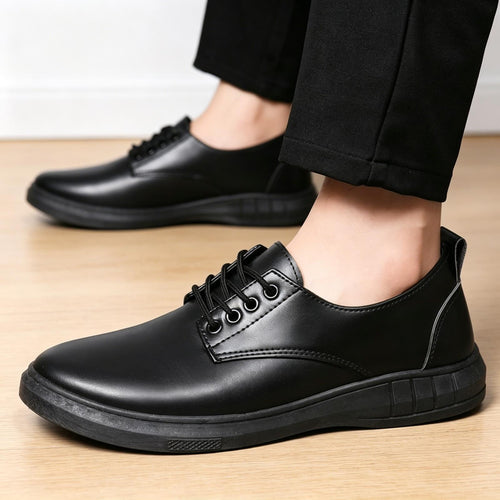 Herren Komfortable Lederschnürschuhe Shop Nory