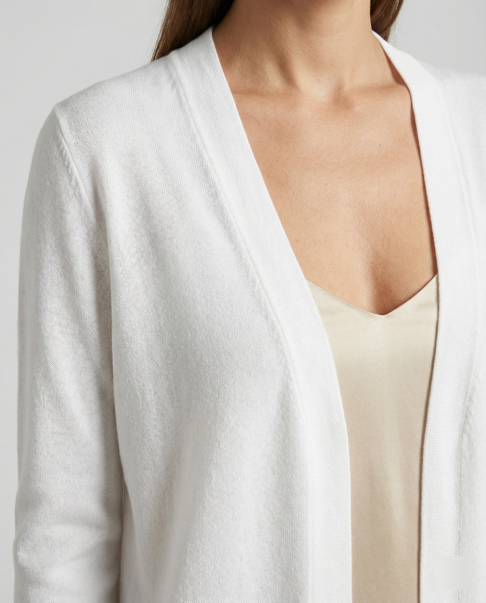 Leichte Damen Sommer Strickjacke Oversize Dünner Cardigan Strick