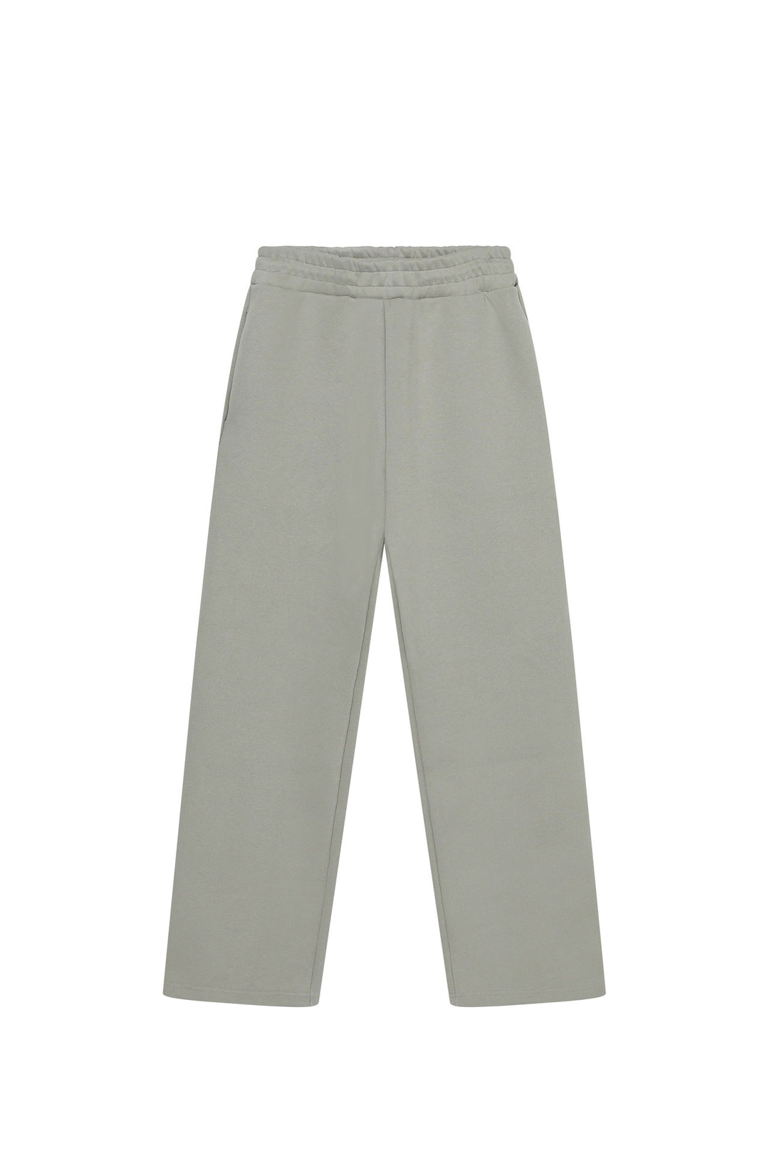 Damen nan weite High‑Waist Loungehose mit hohem Komfortbund, verdeckten Seitentaschen und geradem Bein Shop Nory