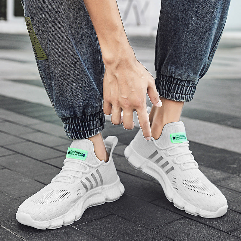 Damen Leichte und atmungsaktive Freizeitsneaker mit Flex-Sohle