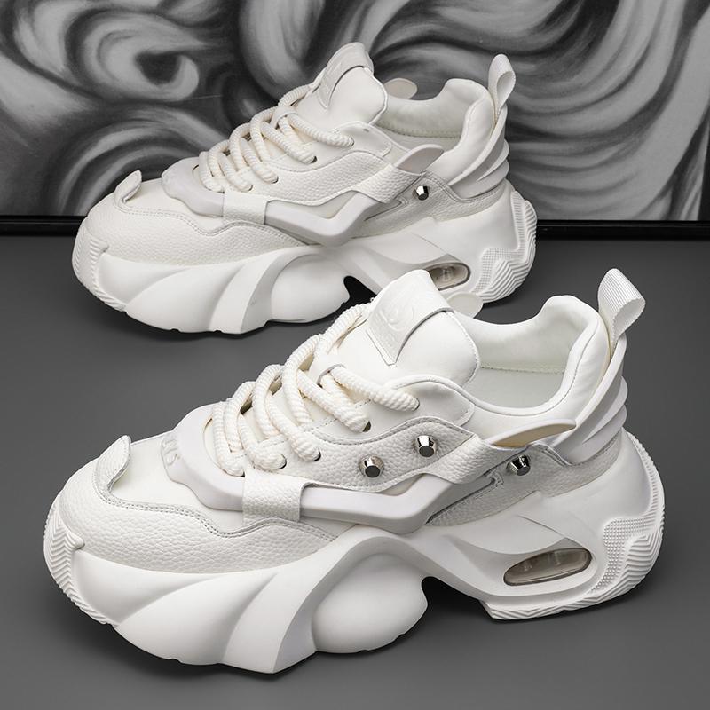 Damen Voluminöse Plateau-Sneaker mit skulpturaler Sohle und sichtbarer Luftkammer Shopy Nory