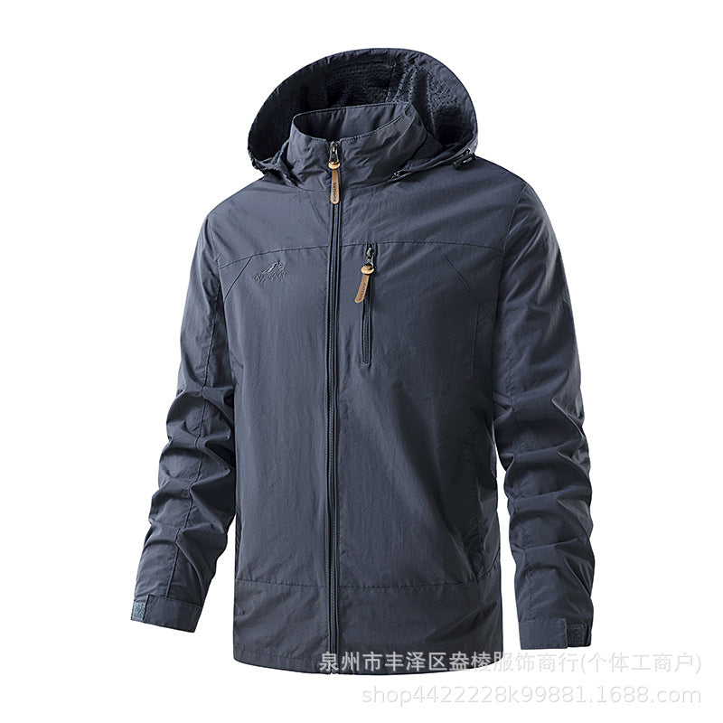 Herren Leichte und wetterfeste Outdoorjacke Shop Nory