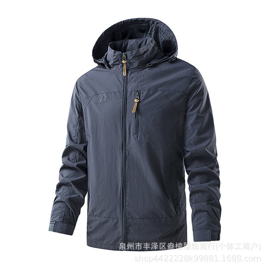 Herren Leichte und wetterfeste Outdoorjacke Shop Nory