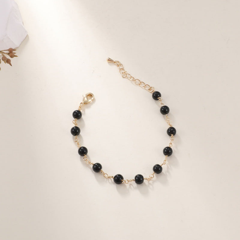 Damen Armband mit exklusivem, verzierten Perlen-Design Shop Nory