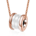 Damen Halskette mit gravierbarem Anhänger und elegantem Design Shop Nory