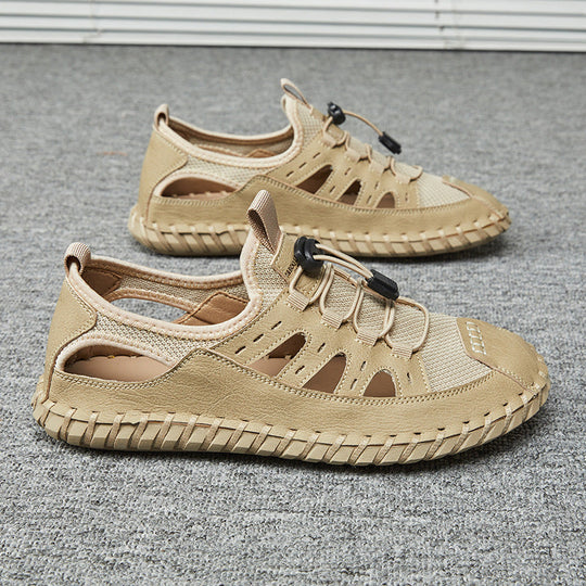 Herren Atmungsaktive Outdoor-Schnellschnürsandalen