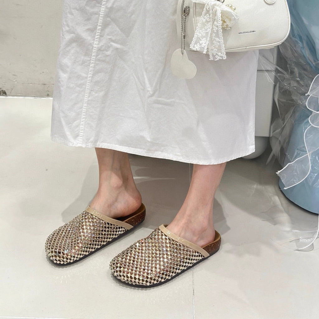 Damen Modische Clogs mit Funktionsoberfläche und komfortablem Fußbett