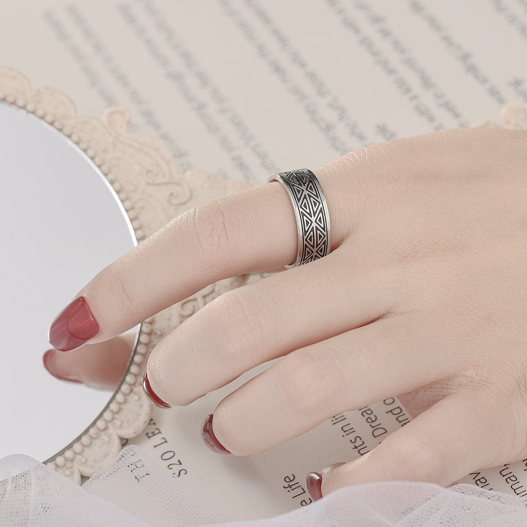 Herren Ring mit kunstvollem Ornamentdesign Shop Nory