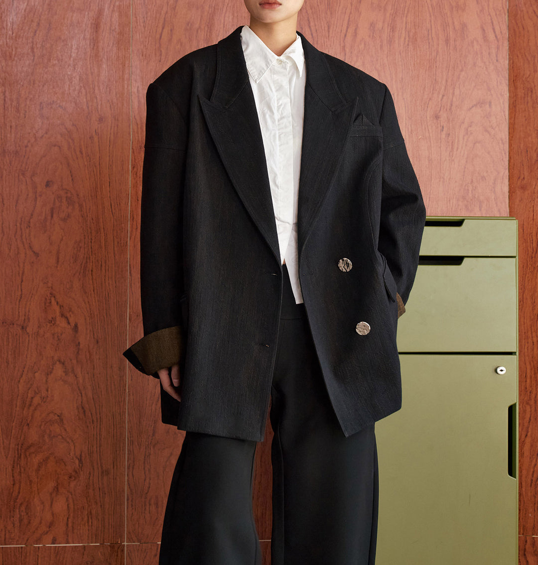 Damen Oversized Blazer aus hochwertigem Stoff Shop Nory