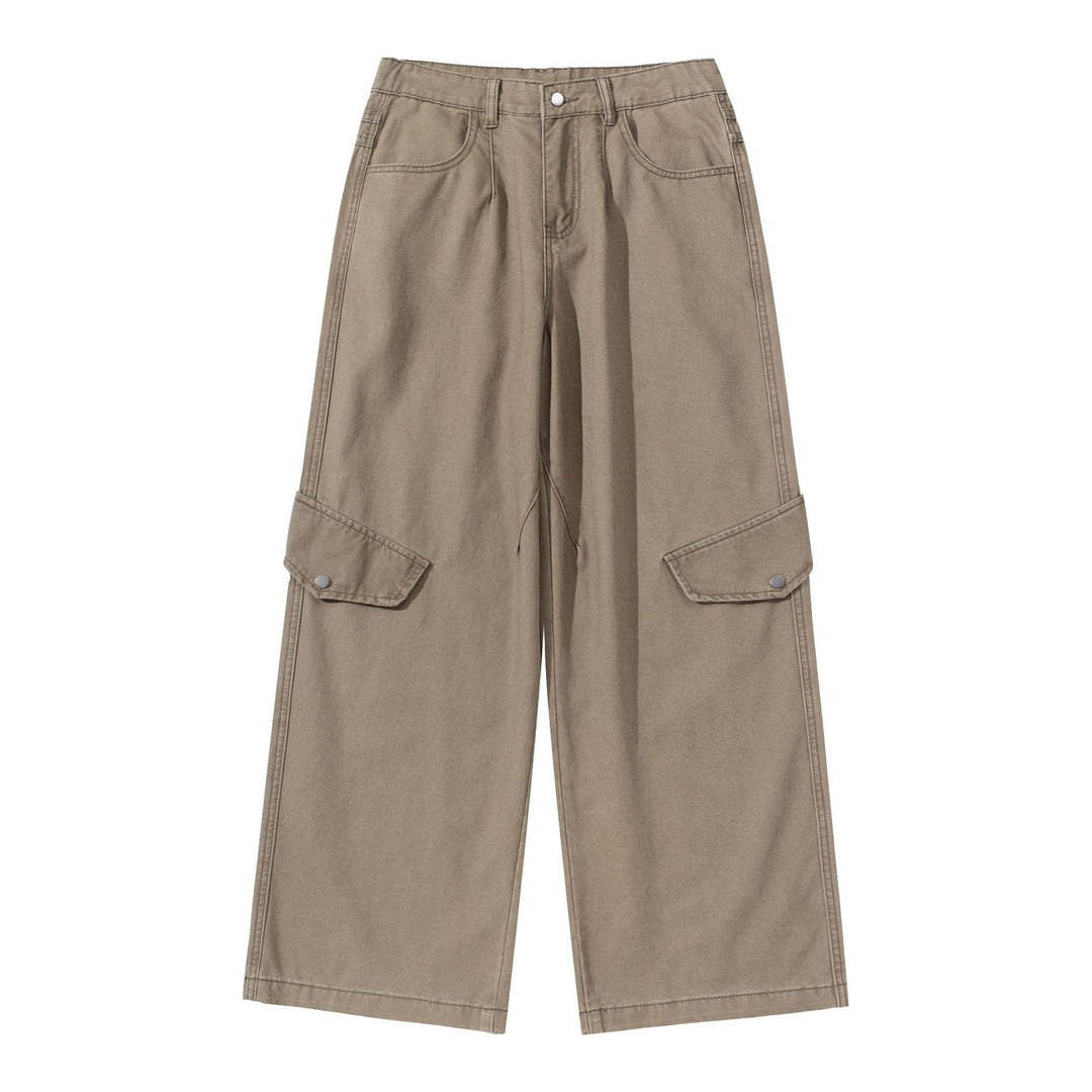 Damen Cargo‑Culotte mit hoher Taille, weitem Bein und Klappentaschen Shop Nory