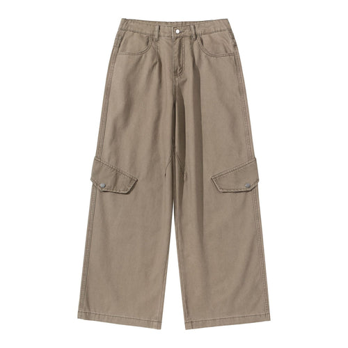 Damen Cargo‑Culotte mit hoher Taille, weitem Bein und Klappentaschen Shop Nory