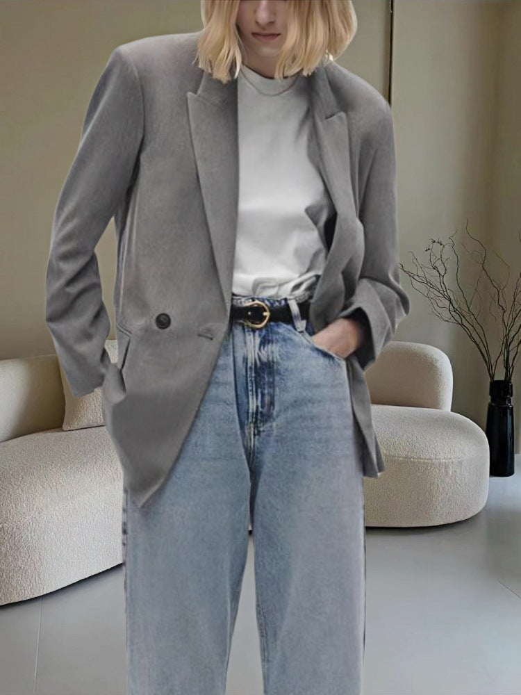 Damen Modischer und eleganter Oversized Blazer