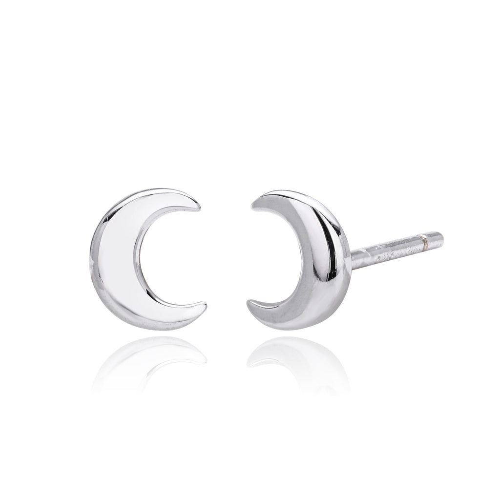 Damen Ohrstecker in Mondform Shop Nory