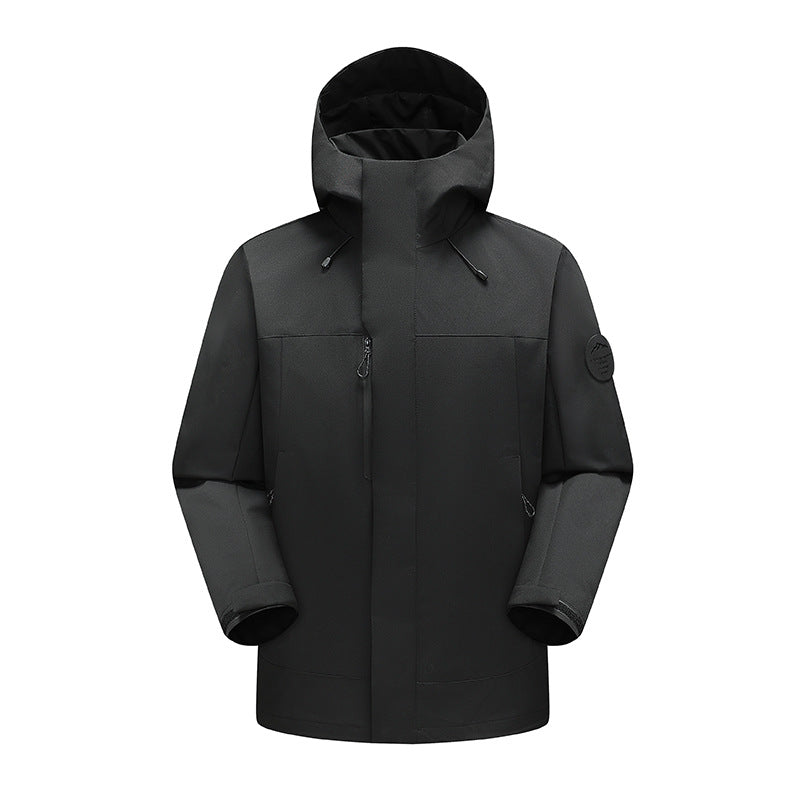 Unisex Wetterschutz-Parka mit verschweißten Nähten und verstellbarer Kapuze Shop Nory