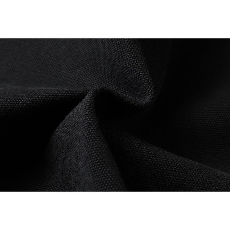 Herren Kurzjacke im Boxy-Schnitt aus Canvas mit Hemdkragen und Leistentaschen Shop Nory