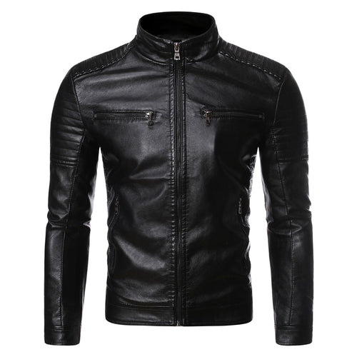 Herren Modische Bikerjacke Shop Nory