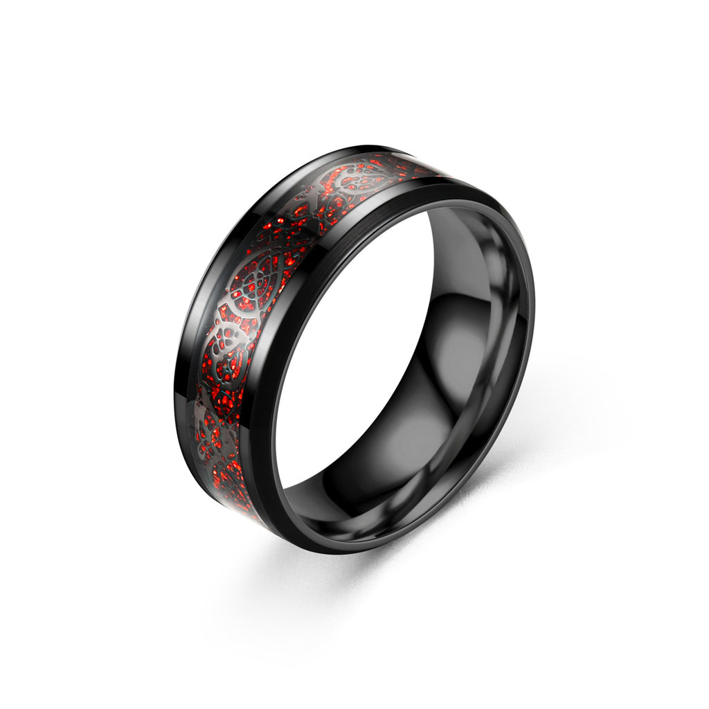 Herren Ring mit kunstvollem graviertem Muster Shop Nory