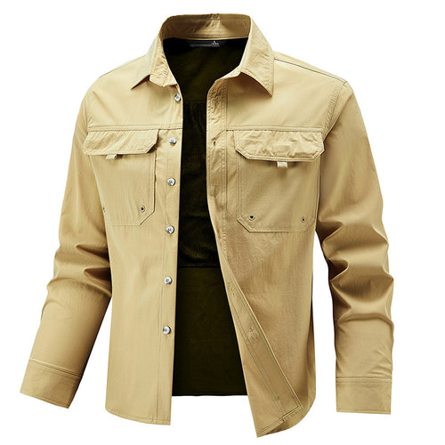 Herren Praktische Outdoor-Hemdjacke Shop Nory