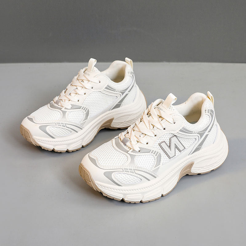 Damen Sportliche Laufschuhe mit atmungsaktivem Mesh-Obermaterial und dämpfender Sohle Shopnory